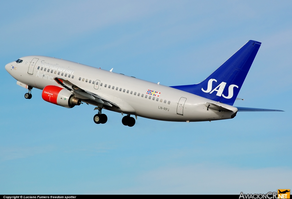 LN-RPJ - Boeing 737-783 - Scandinavian Airlines (SAS)