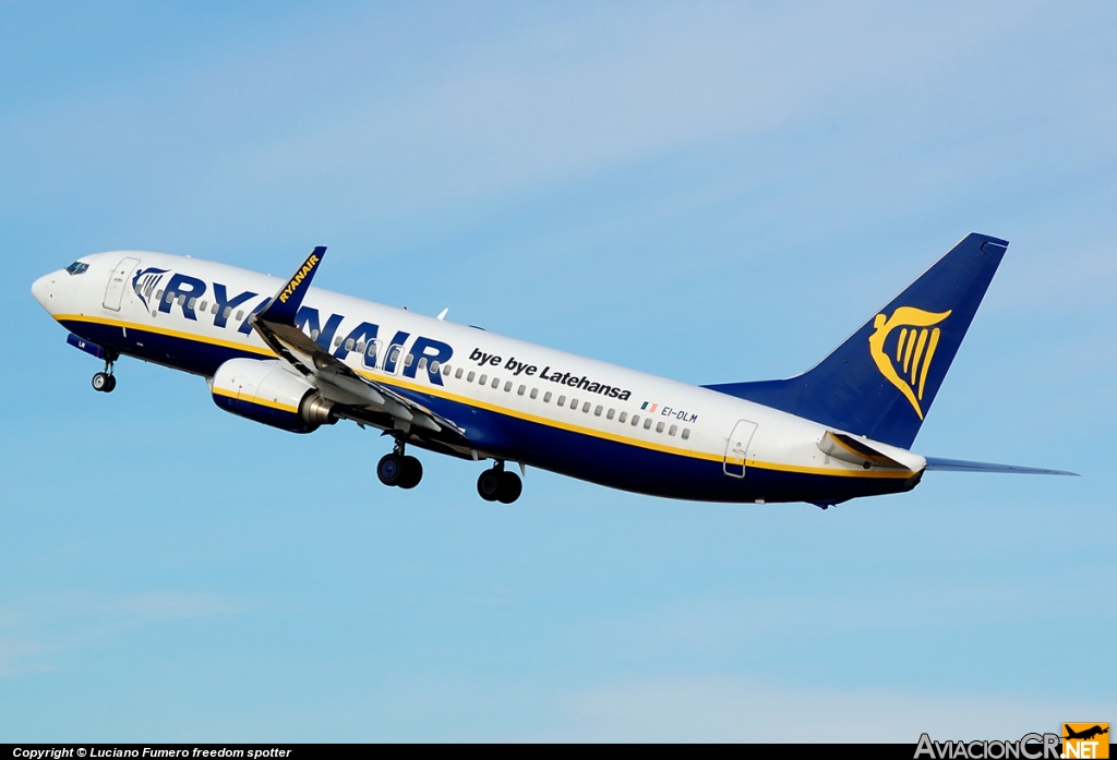 EI-DLM - Boeing 737-8AS - Ryanair