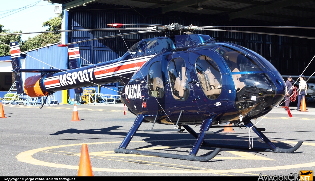 MSP007 - Mcdonnell Douglas MD600N - Ministerio de Seguridad Pública - Costa Rica