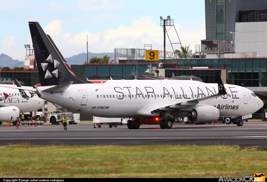 HP-1728CMP - Boeing 737-8V3 - Copa Airlines