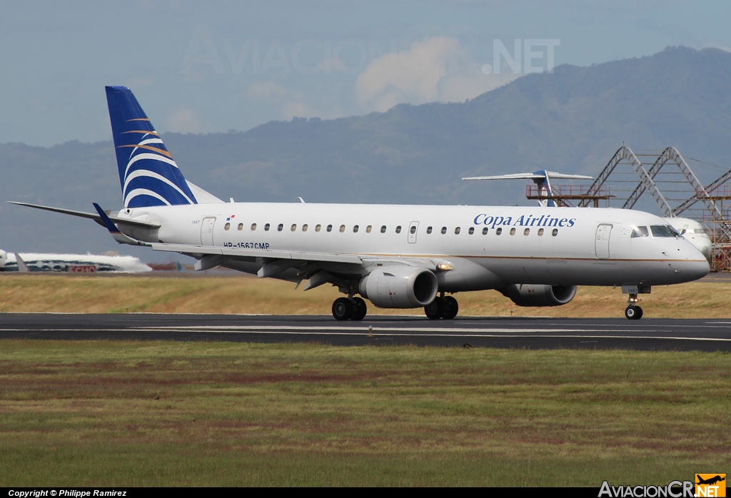 HP-1567CMP - Embraer 190-100IGW - Copa Airlines