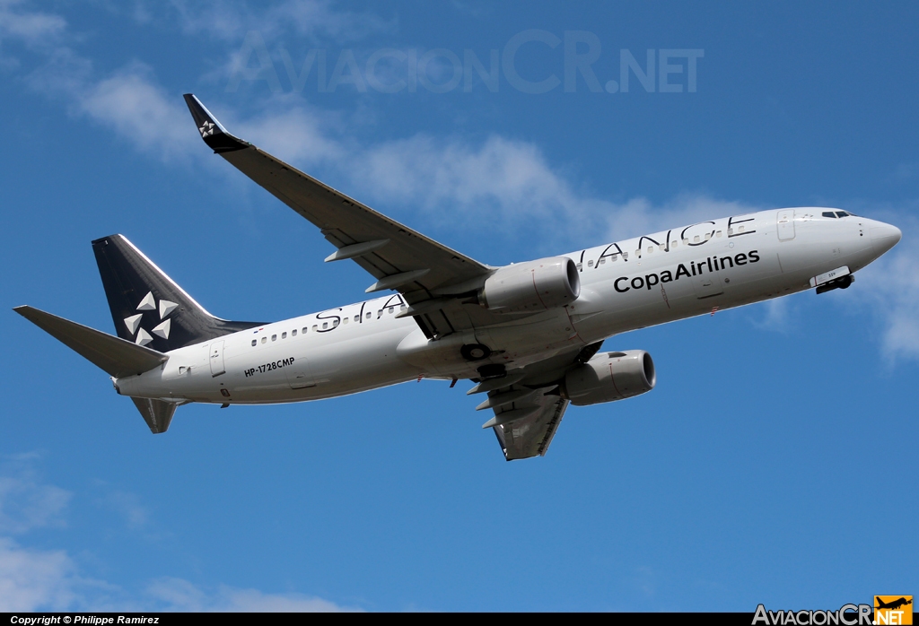 HP-1728CMP - Boeing 737-8V3 - Copa Airlines