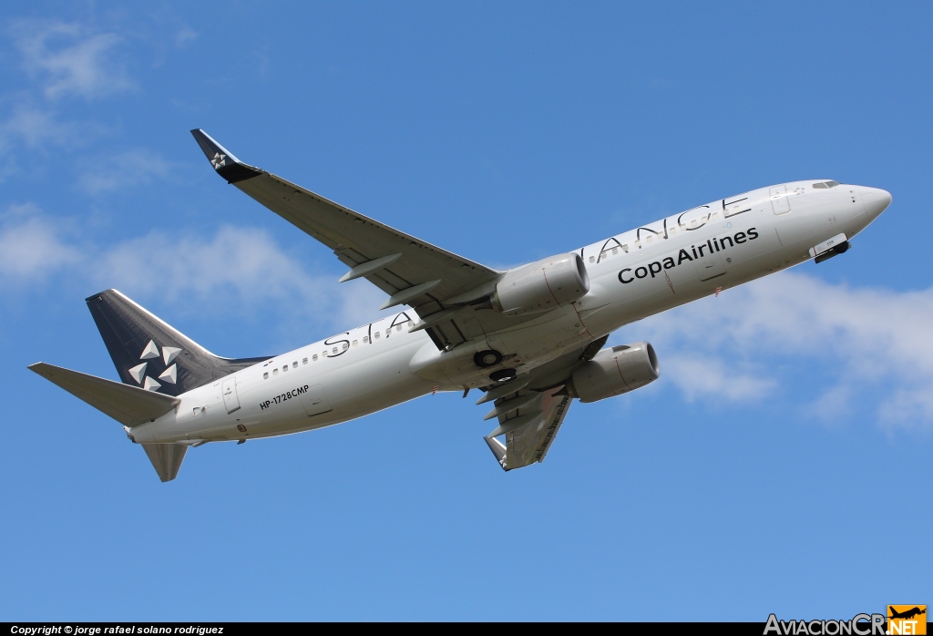 HP-1728CMP - Boeing 737-8V3 - Copa Airlines