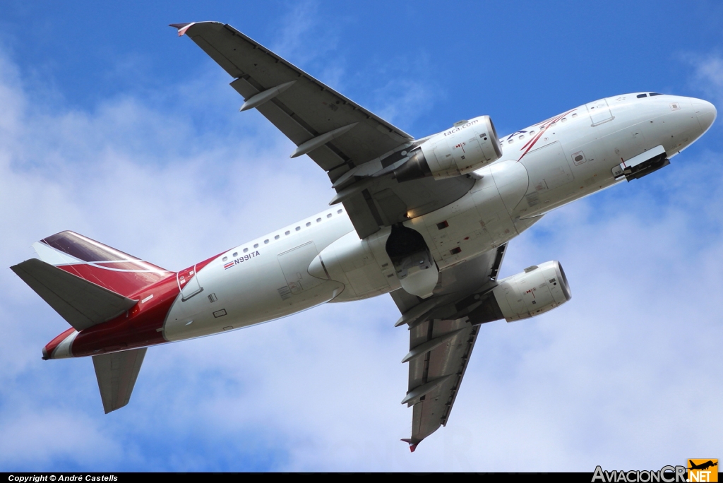 N991TA - Airbus A319-112 - TACA