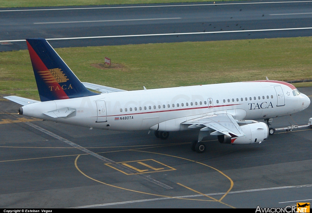 N480TA - Airbus A319-132 - TACA