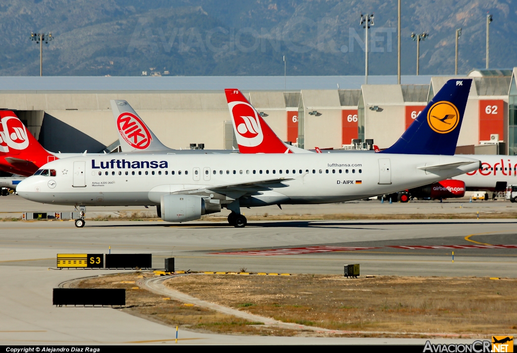 D-AIPX - Airbus A320-211 - Lufthansa
