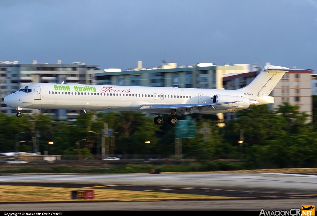 N593AN - McDonnell Douglas MD-83 - Good Quality Tours