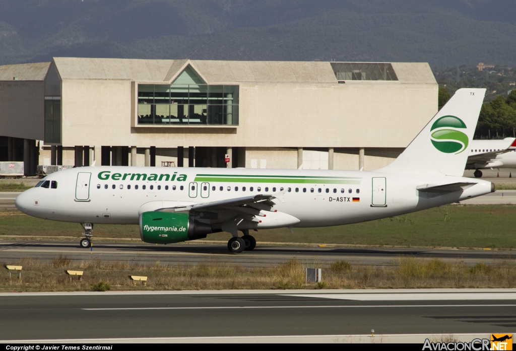 D-ASTX - Airbus A319-112 - Germania