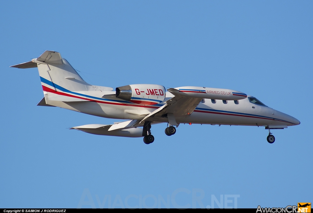 G-JMED - Learjet 35A - Air Med