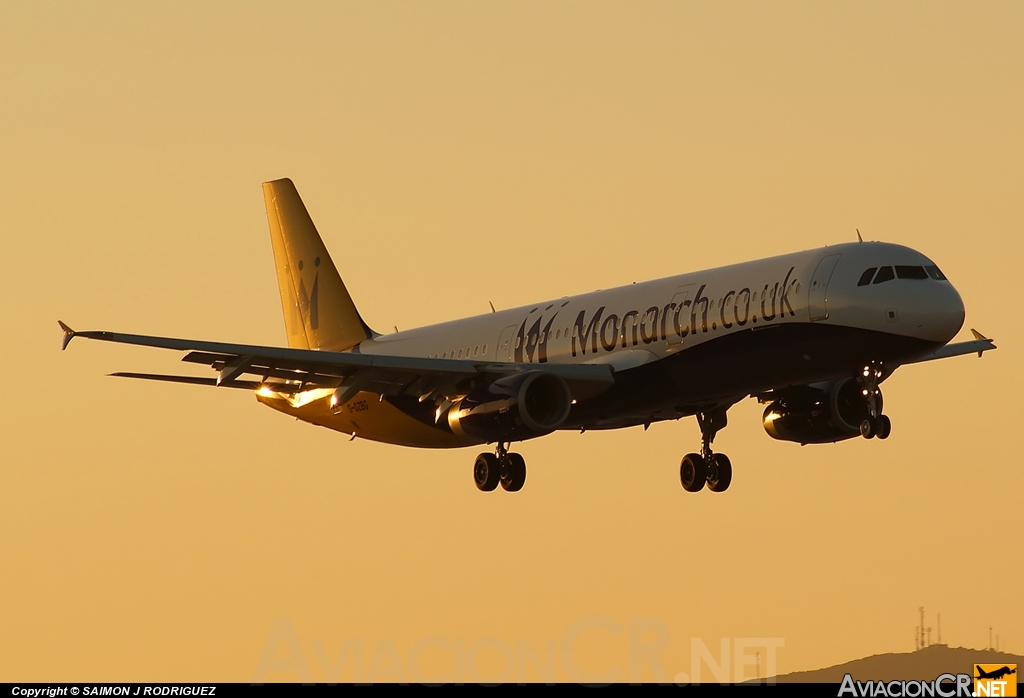 G-OZBG - Airbus A321-231 - Monarch Airlines