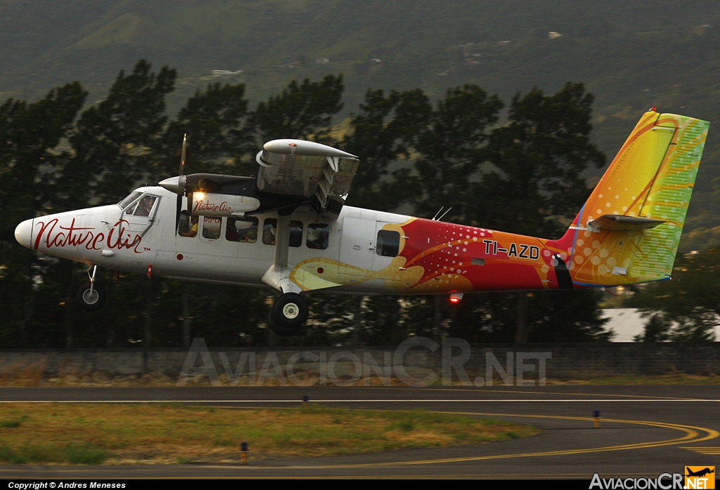 TI-AZD - De Havilland Canada DHC-6-300 Twin Otter - Nature Air