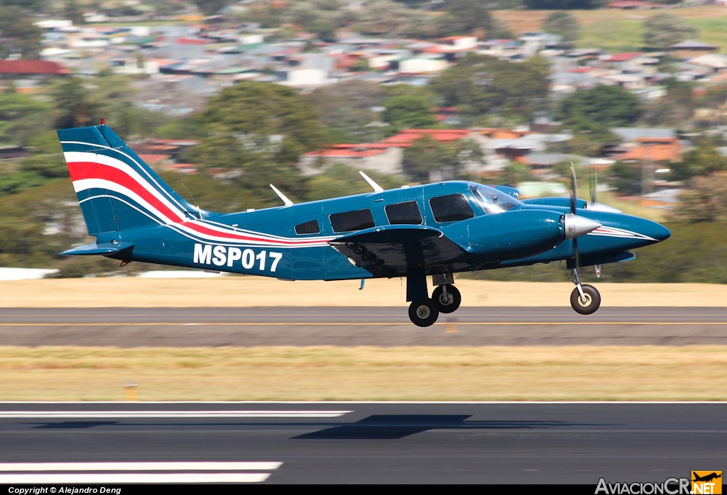 MSP017 - Piper PA-34-200T Seneca II - Ministerio de Seguridad Pública - Costa Rica