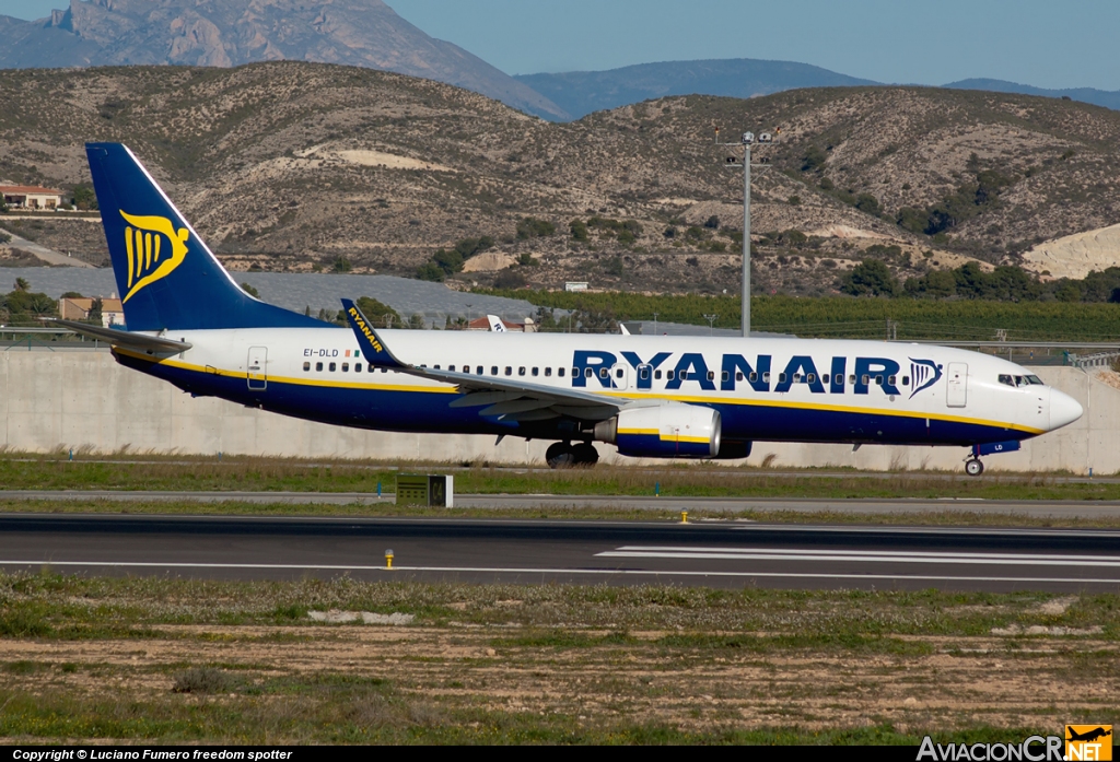 EI-DLD - Boeing 737-8AS - Ryanair