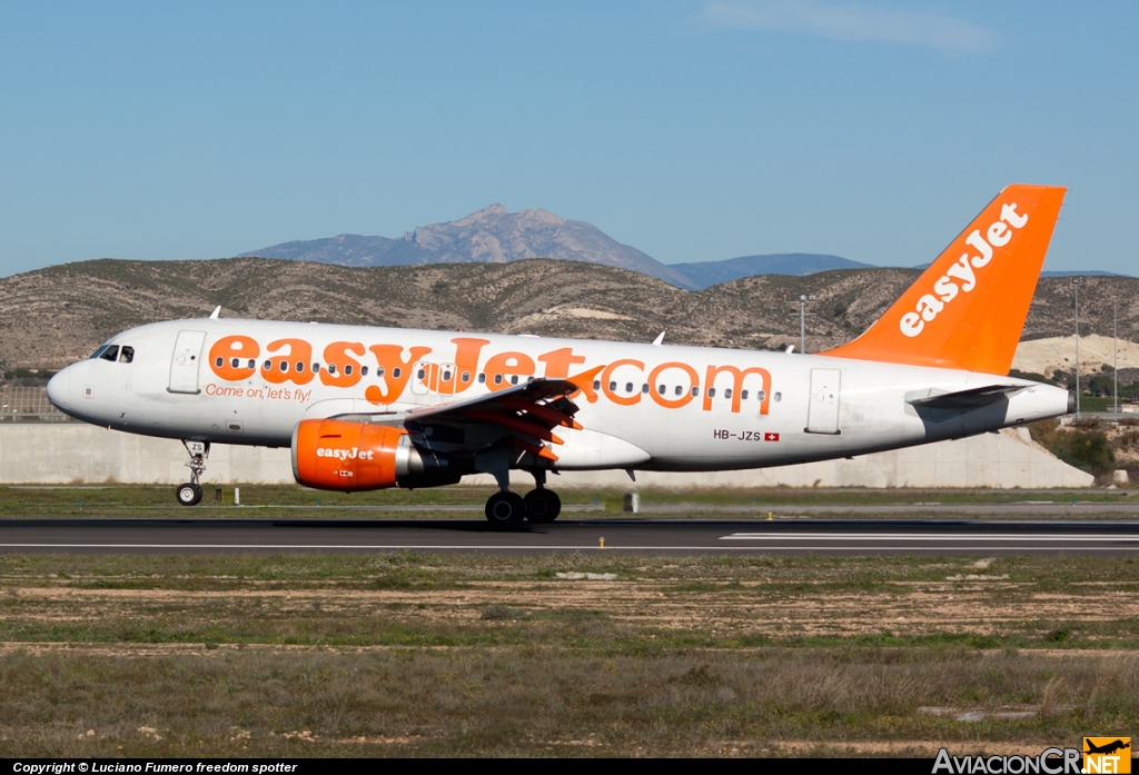 HB-JZS - Airbus A319-111 - EasyJet