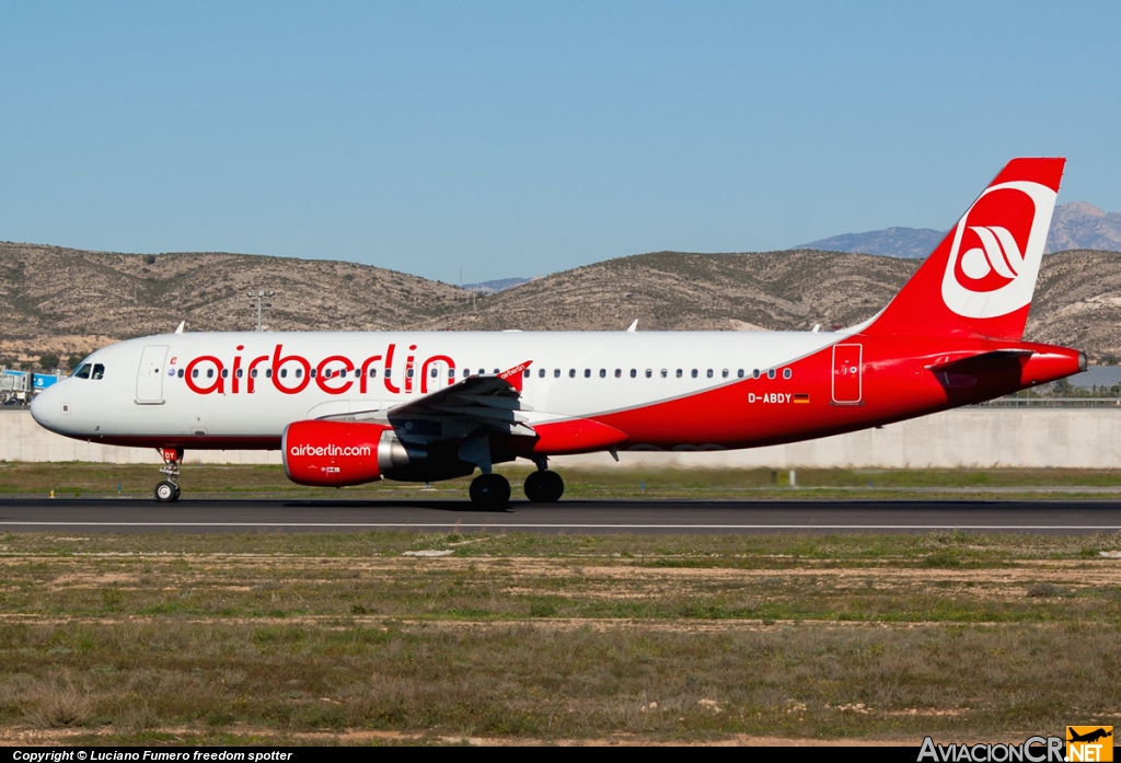 D-ABDY - Airbus A320-214 - Air Berlin
