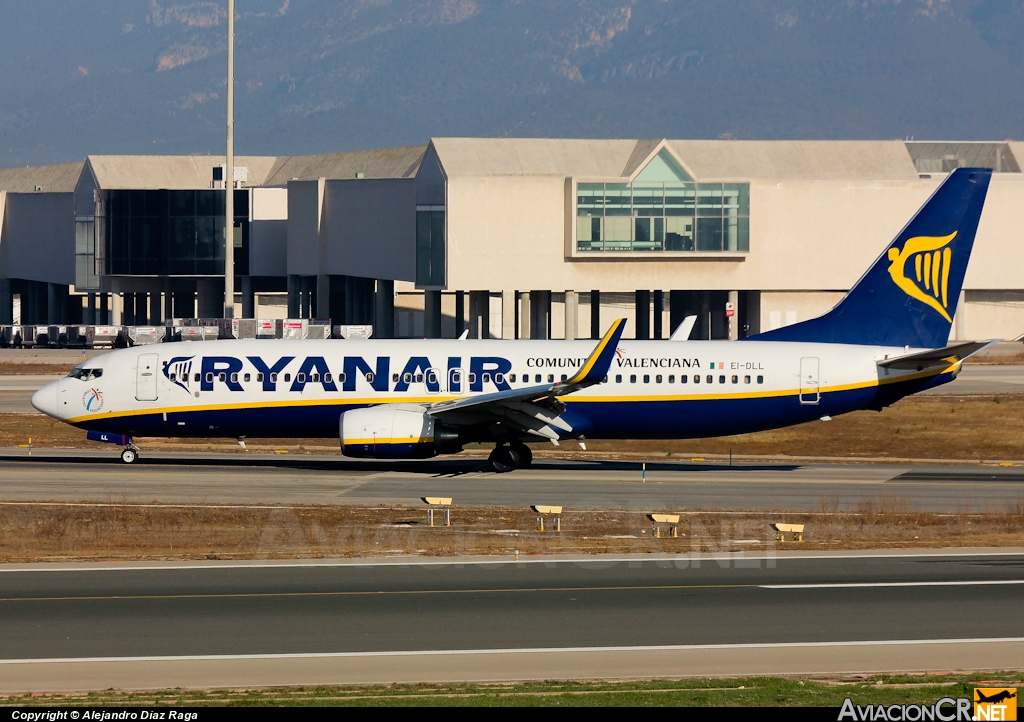 EI-DLL - Boeing 737-8AS - Ryanair