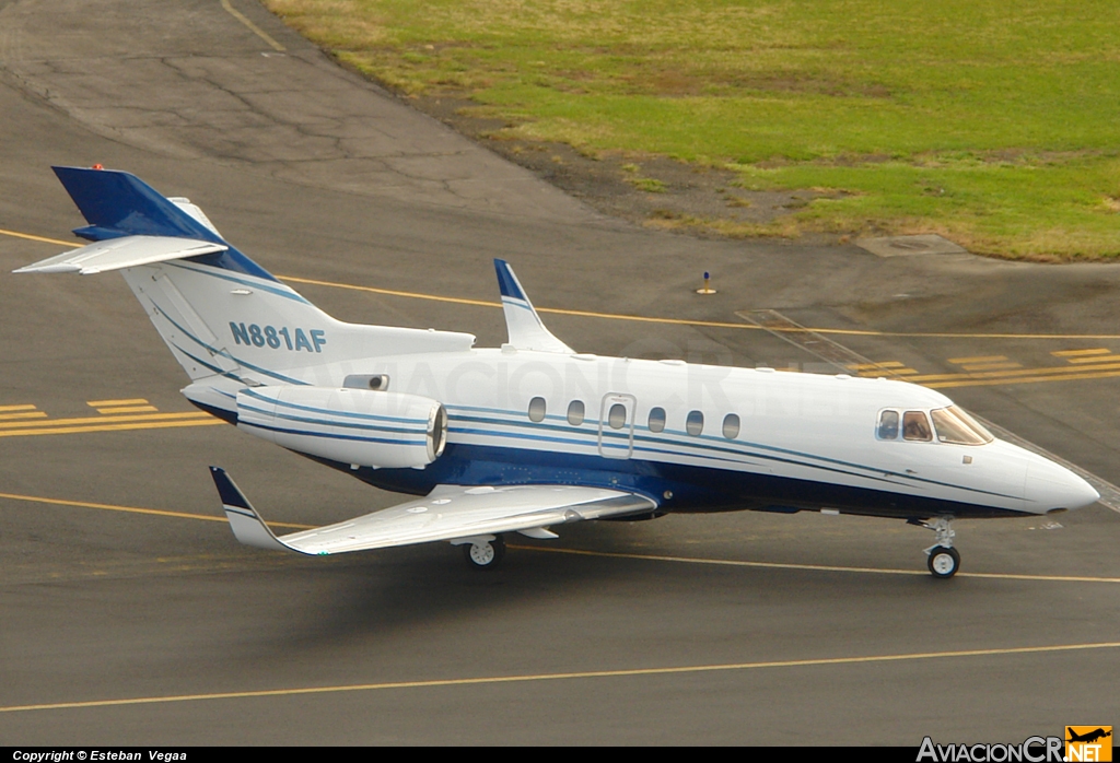 N881AF - Raytheon Hawker 800XP - Privado