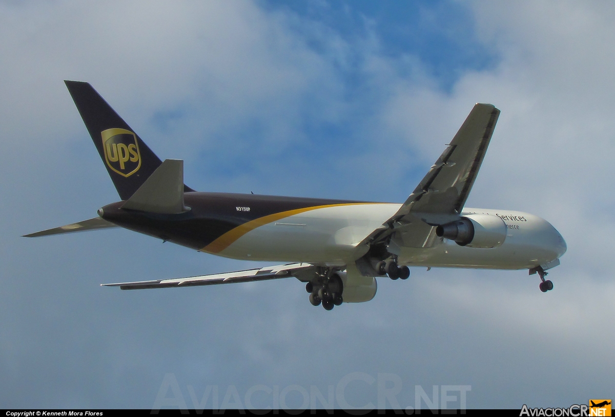 N315UP - Boeing 767-34AF/ER - United Parcel Service - UPS