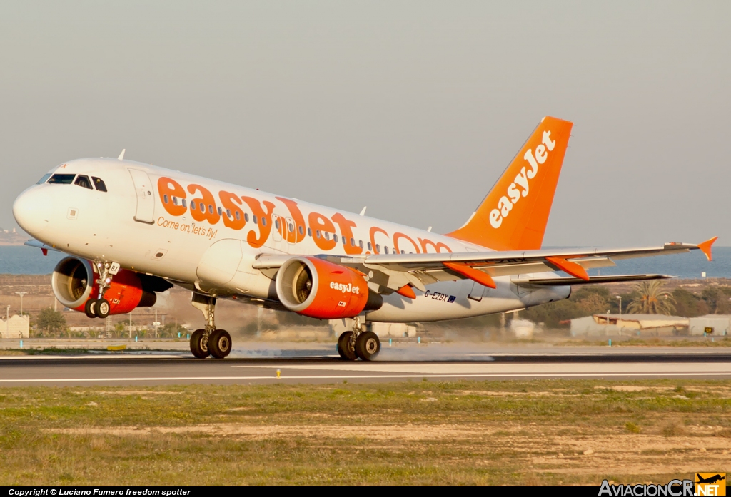 G-EZBX - Airbus A319-111 - EasyJet Airlines