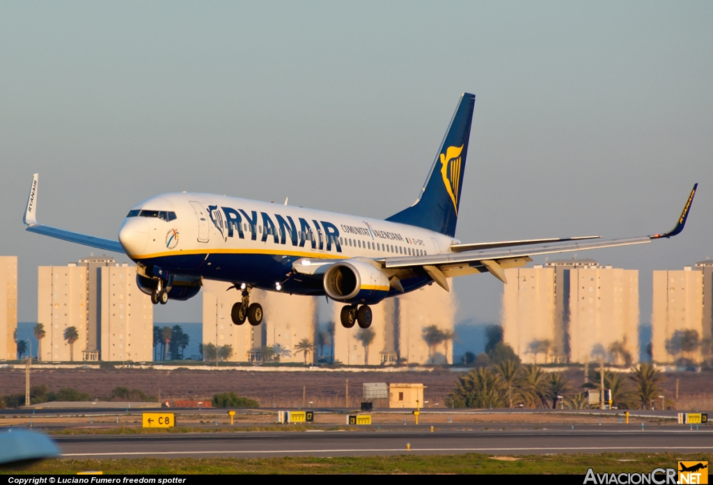 EI-DPC - Boeing 737-8AS - Ryanair