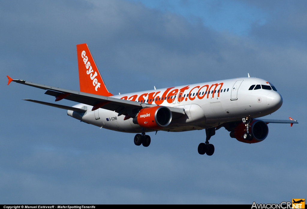 G-EZWB - Airbus A320-214 - EasyJet Airlines