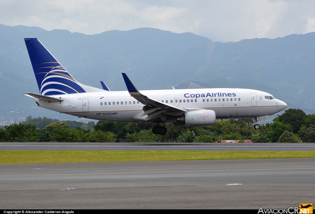 HP-1378CMP - Boeing 737-7V3 - Copa Airlines