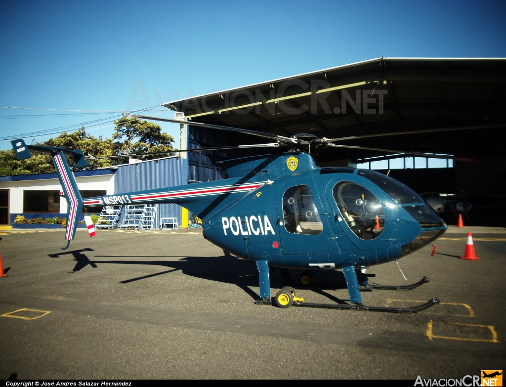 MSP013 - McDonell Douglas MD500 - Ministerio de Seguridad Pública - Costa Rica