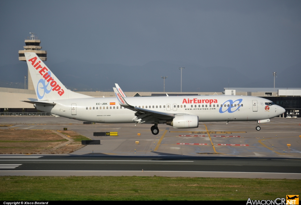 EC-JBK - Boeing 737-85P - Air Europa