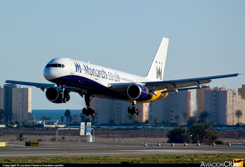 G-MONK - Boeing 757-2T7 - Monarch Airlines