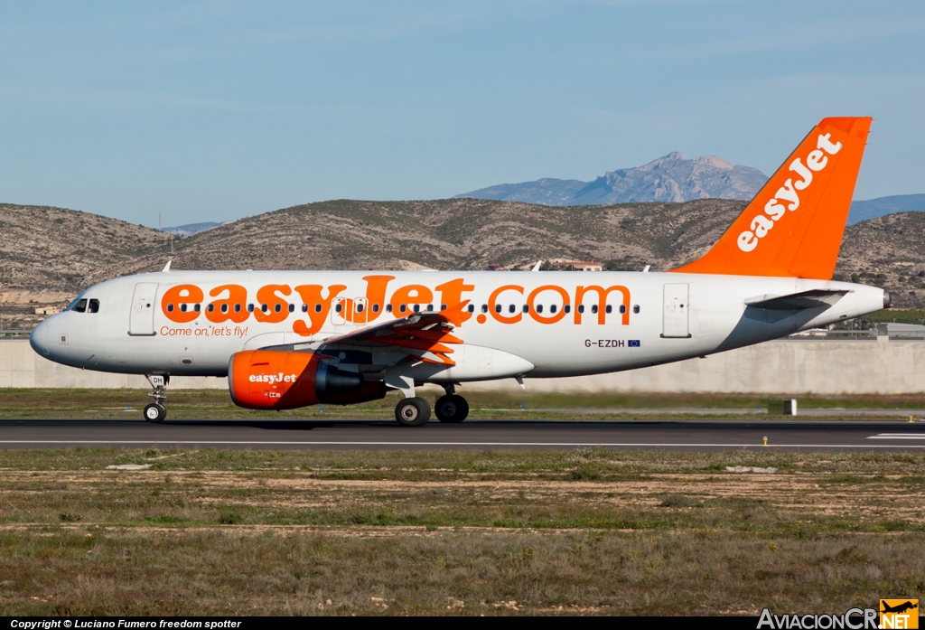 G-EZDH - Airbus A319-111 - EasyJet