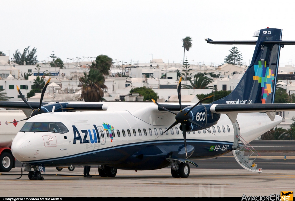 PR-AQC - ATR 72-212A(600) - Azul Linhas Aéreas Brasileiras