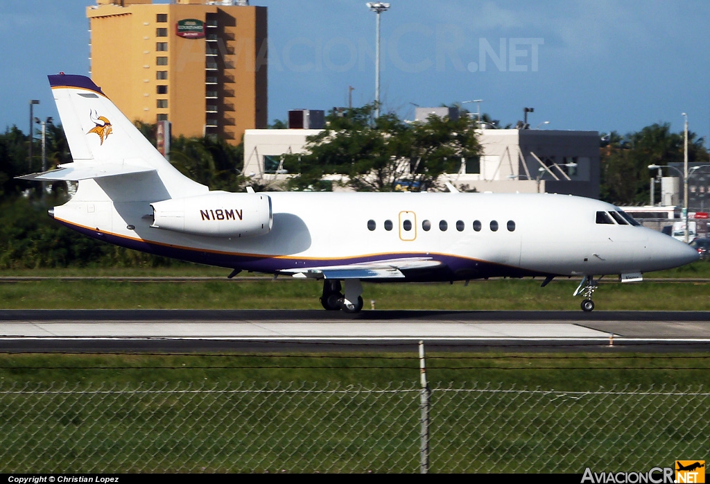 N18MV - Dassault Falcon 2000 - Short Hills Aviators LLC