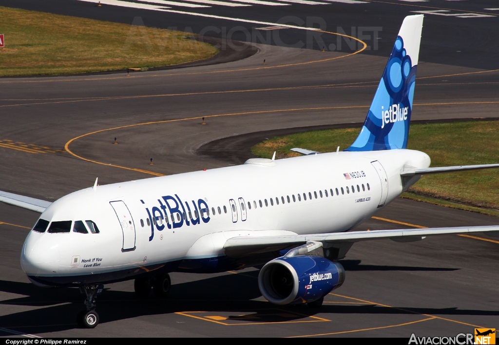 N603JB - Airbus A320-232 - Jet Blue