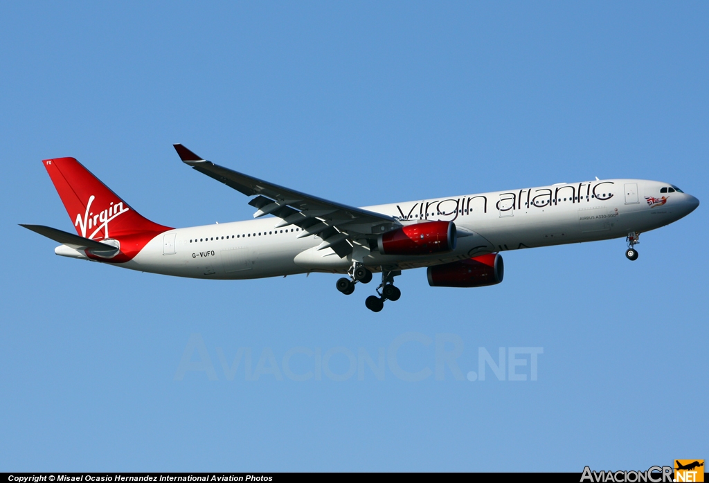 G-VUFO - Airbus A330-343X - Virgin Atlantic Airways