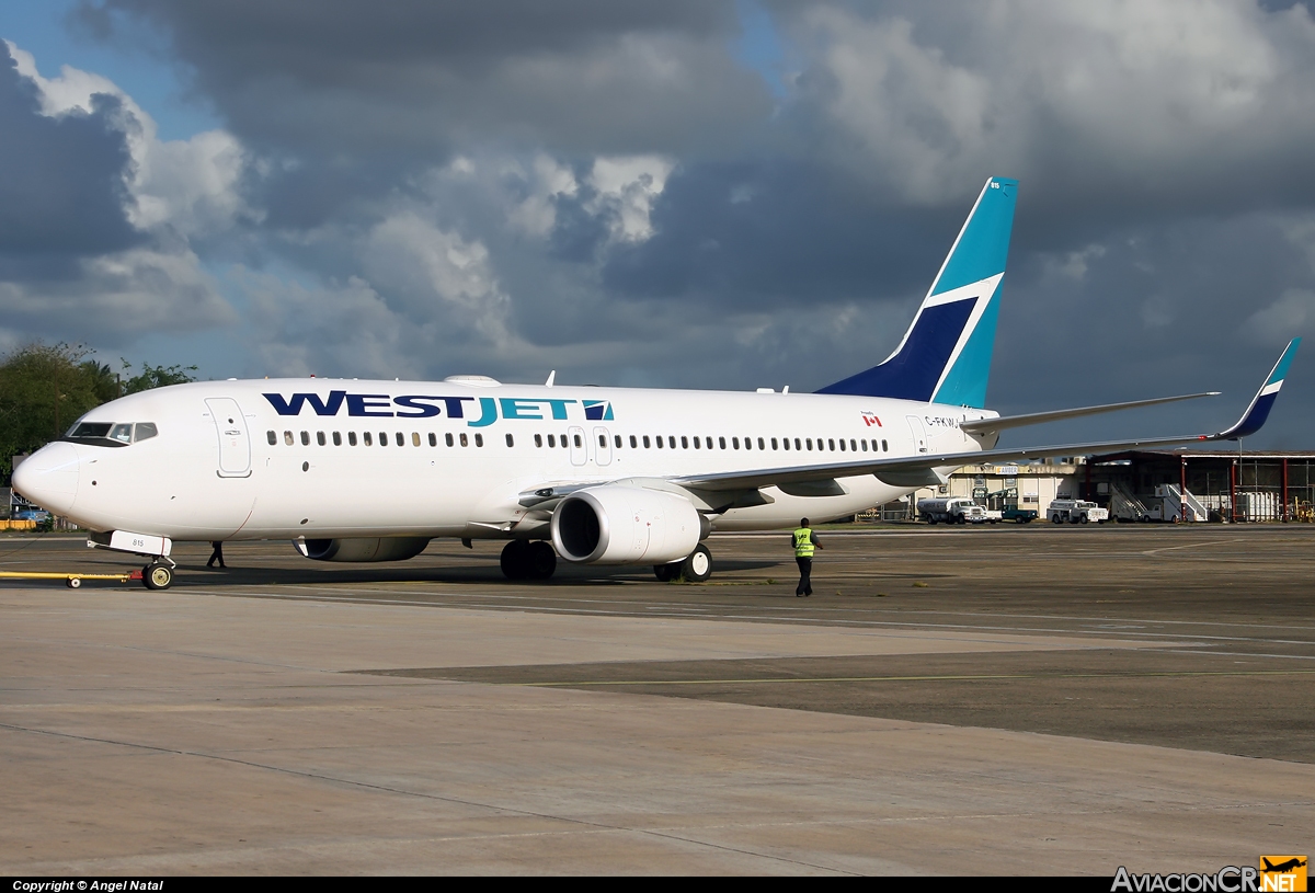 C-FKWJ - Boeing 737-8CT - WestJet Airlines