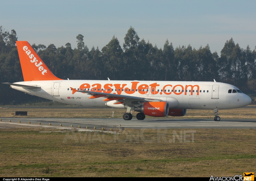 HB-JYA - Airbus A320-214 - EasyJet Switzerland