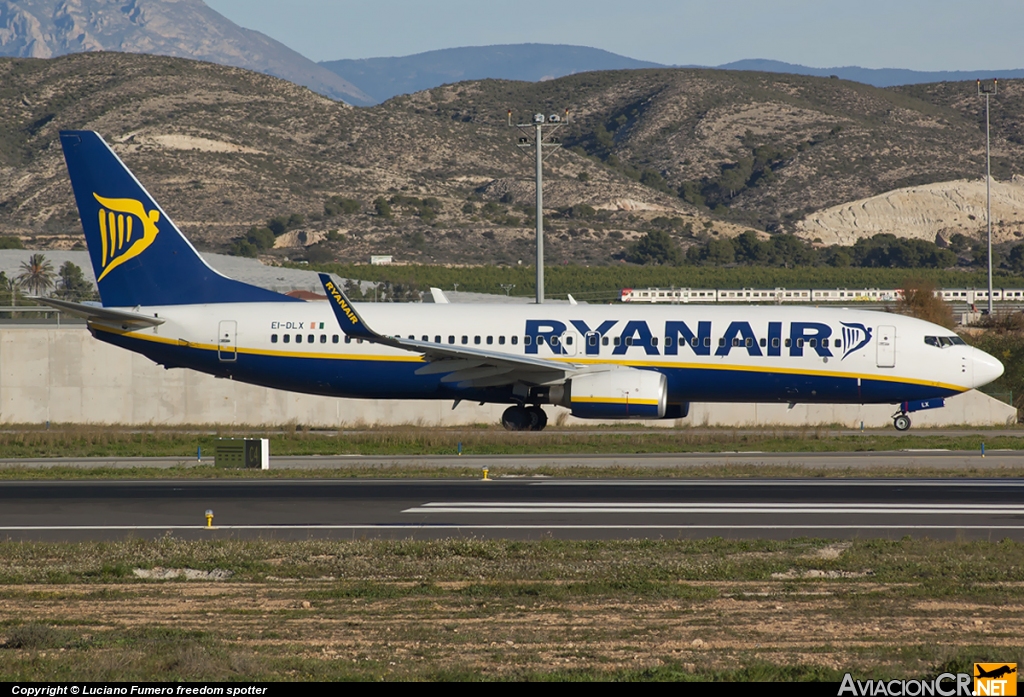 EI-DLX - Boeing 737-8AS - Ryanair