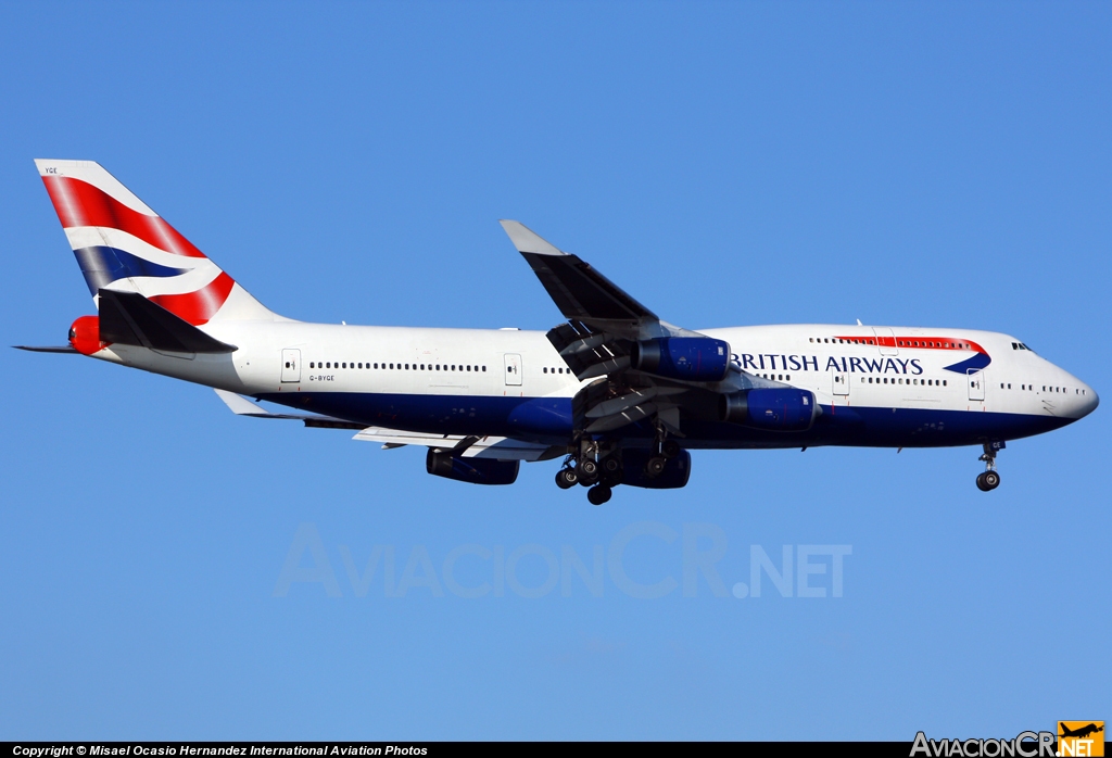 G-BYGE - Boeing 747-436 - British Airways