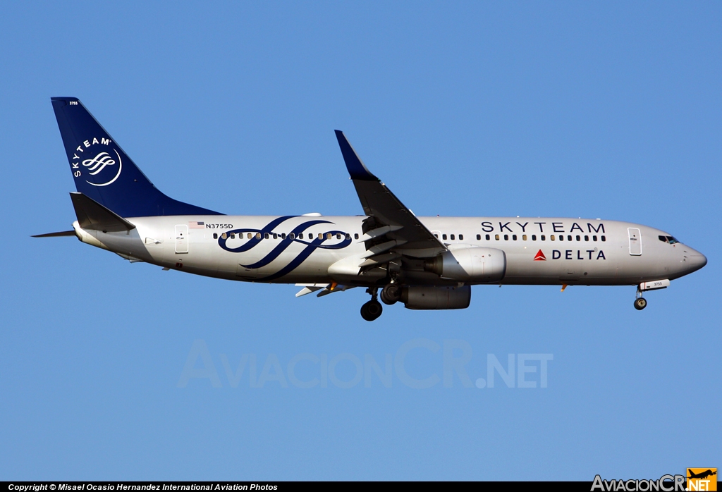 N3755D - Boeing 737-832 - Delta Air Lines