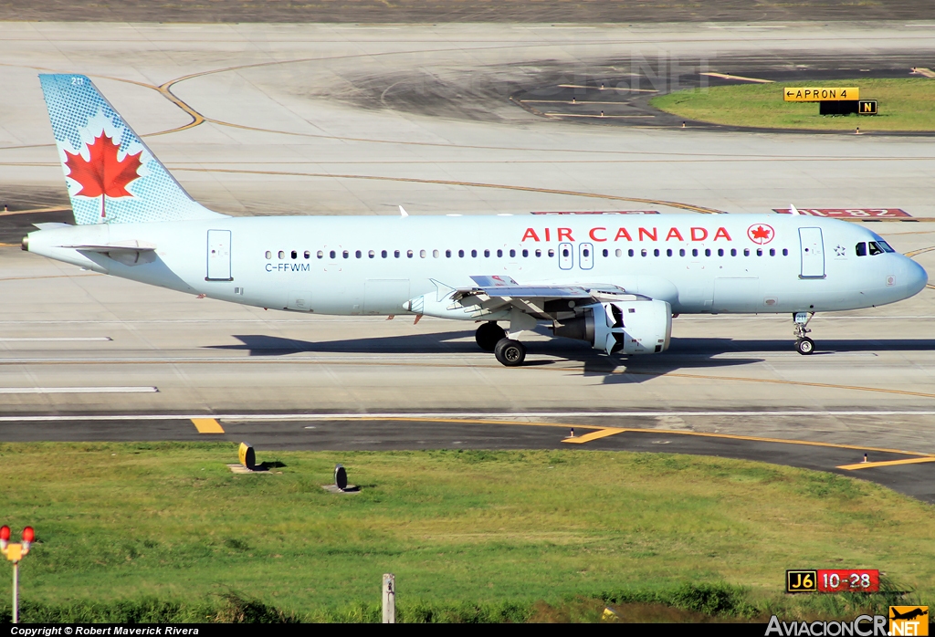 C-FFWM - Airbus A320-211 - Air Canada