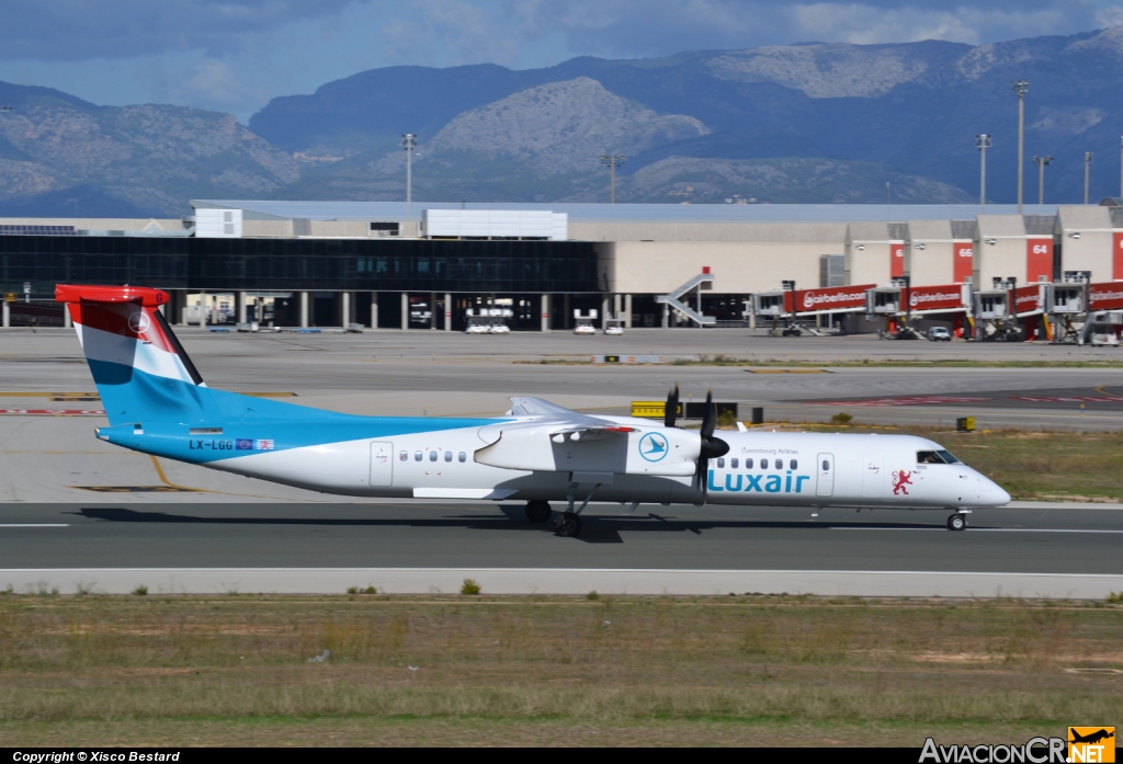 LX-LGG - De Havilland Canada DHC-8-402Q Dash 8 - LUXAIR