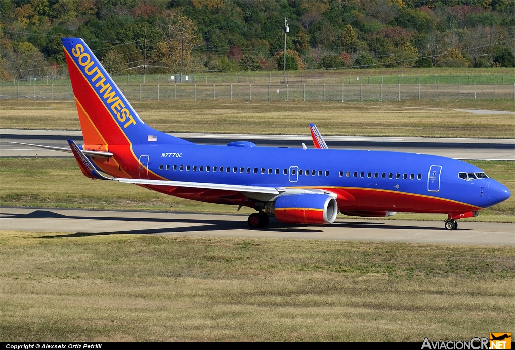 N777QC - Boeing 737-7H4 - Southwest Airlines