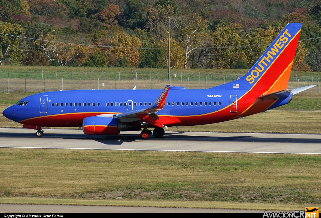 N444WN - Boeing 737-7H4 - Southwest Airlines