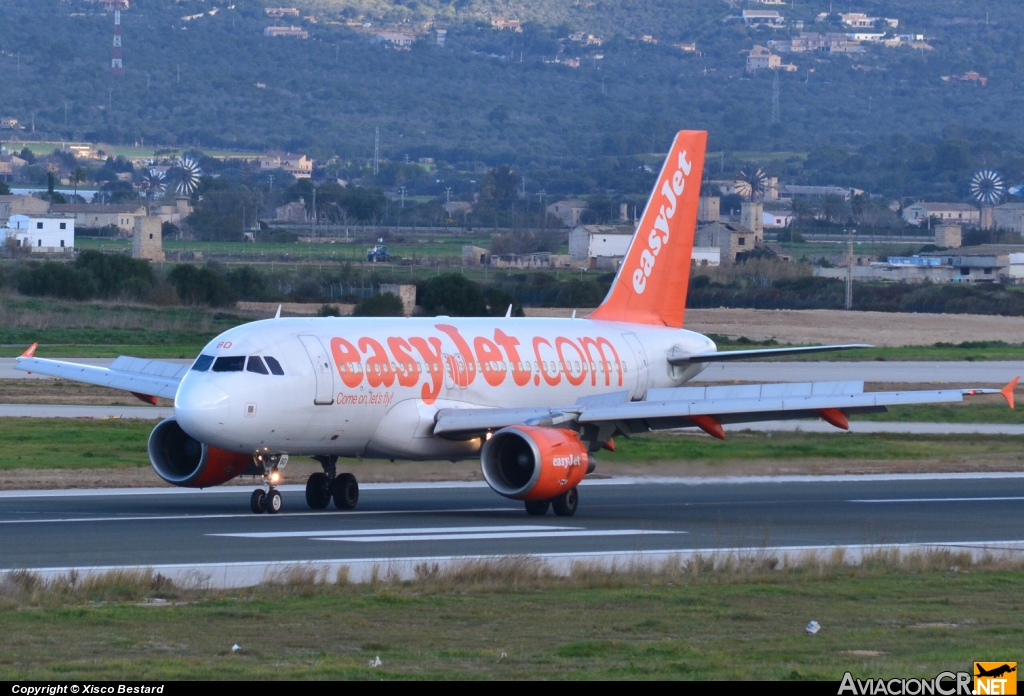 G-EZBD - Airbus A319-111 - EasyJet Airline