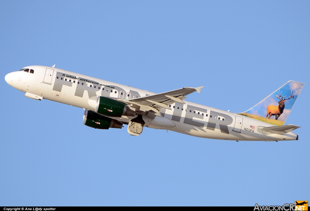 N213FR - Airbus A320-214 - Frontier Airlines