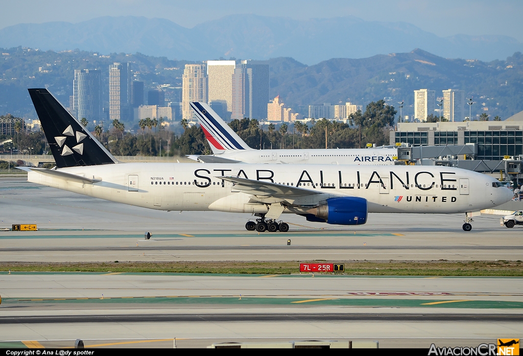 N218UA - Boeing 777-240/LR - United Airlines