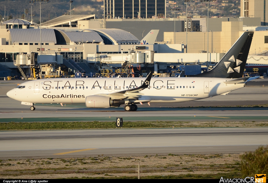HP-1728CMP - Boeing 737-8V3 - Copa Airlines