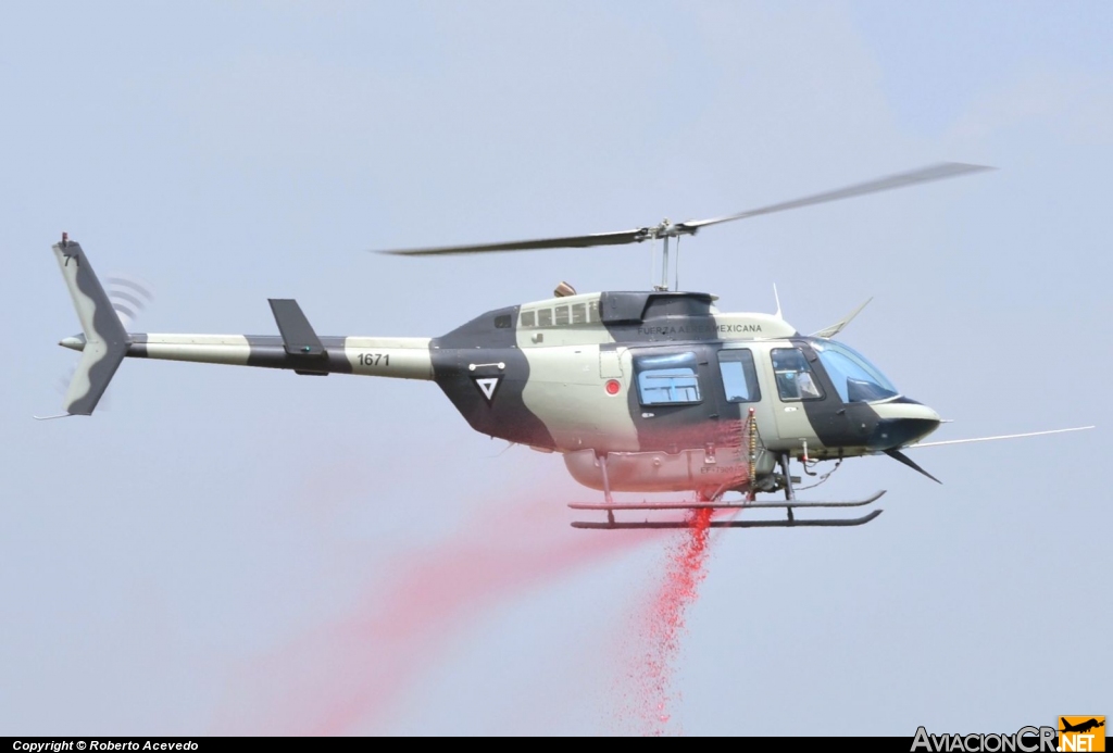 1671 - Bell 206L-3 LongRanger III - Fuerza Aerea Mexicana