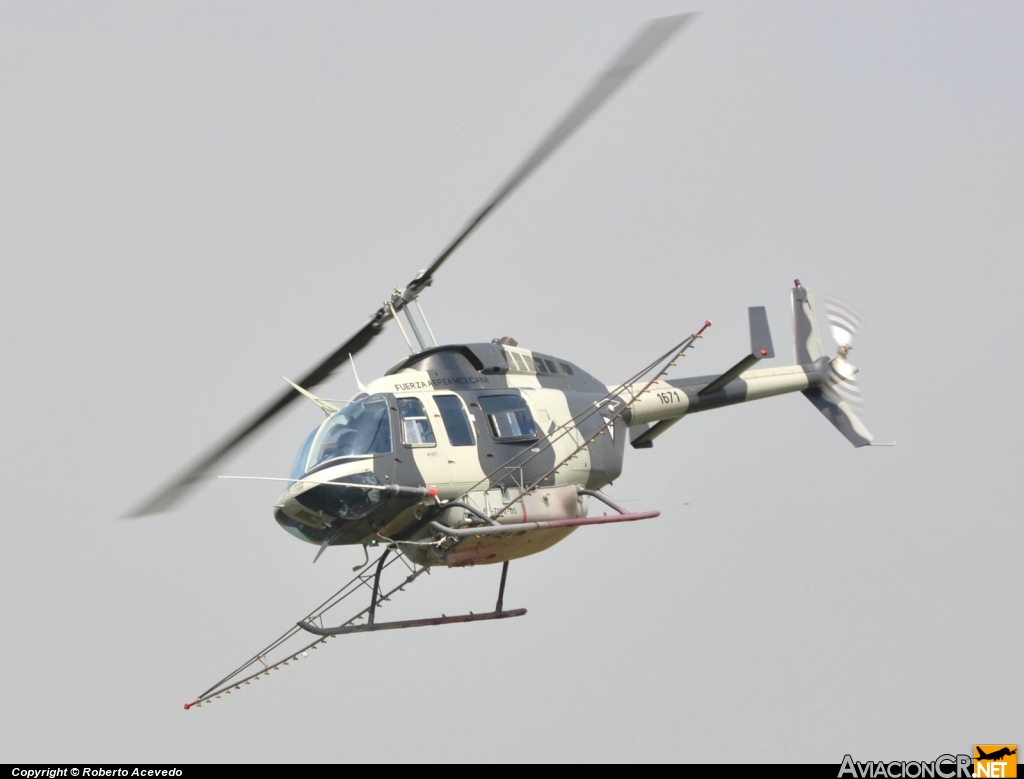 1671 - Bell 206L-3 LongRanger III - Fuerza Aerea Mexicana