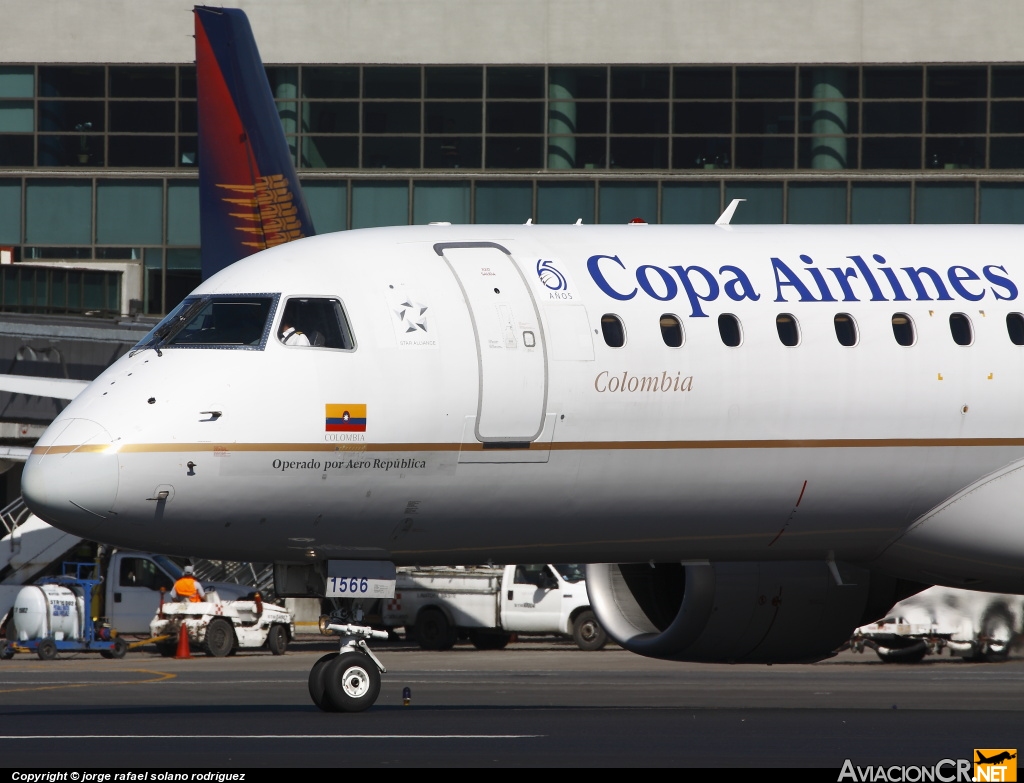 HP-1566CMP - Embraer 190-100IGW - Copa Airlines